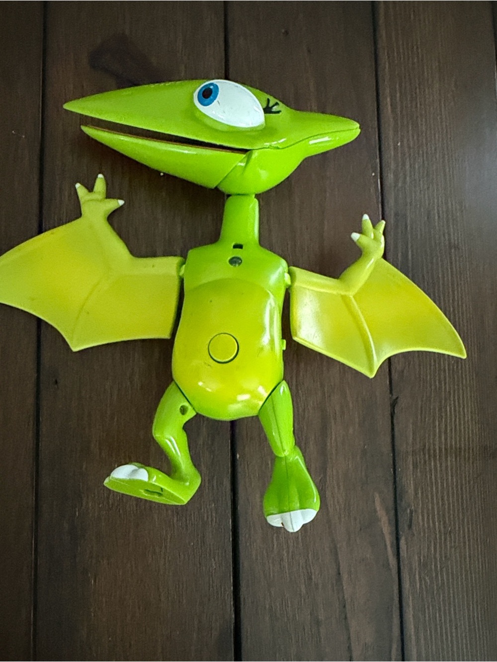 DINOSAUR TRAIN TINY PTERANODON ACTION FIGURE INTERACTIVE TALKING WORKS 7" 2010